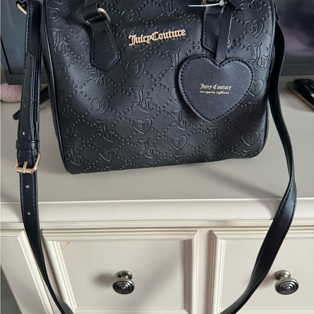 Black Juicy Couture hand and crossbody bag🖤